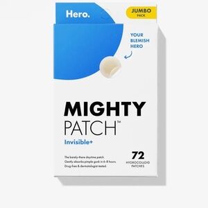 🆕 Mighty Patch Invisible+ Acne Patches Jumbo Pack 72 Count